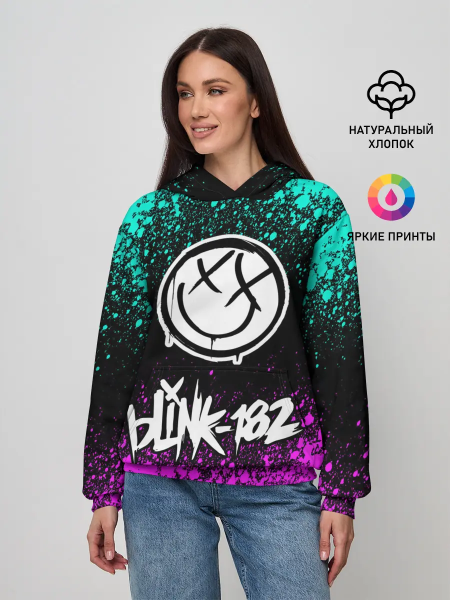 Женское худи / Blink-182