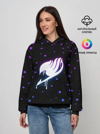 Женское худи / ночной Фейри Тейл