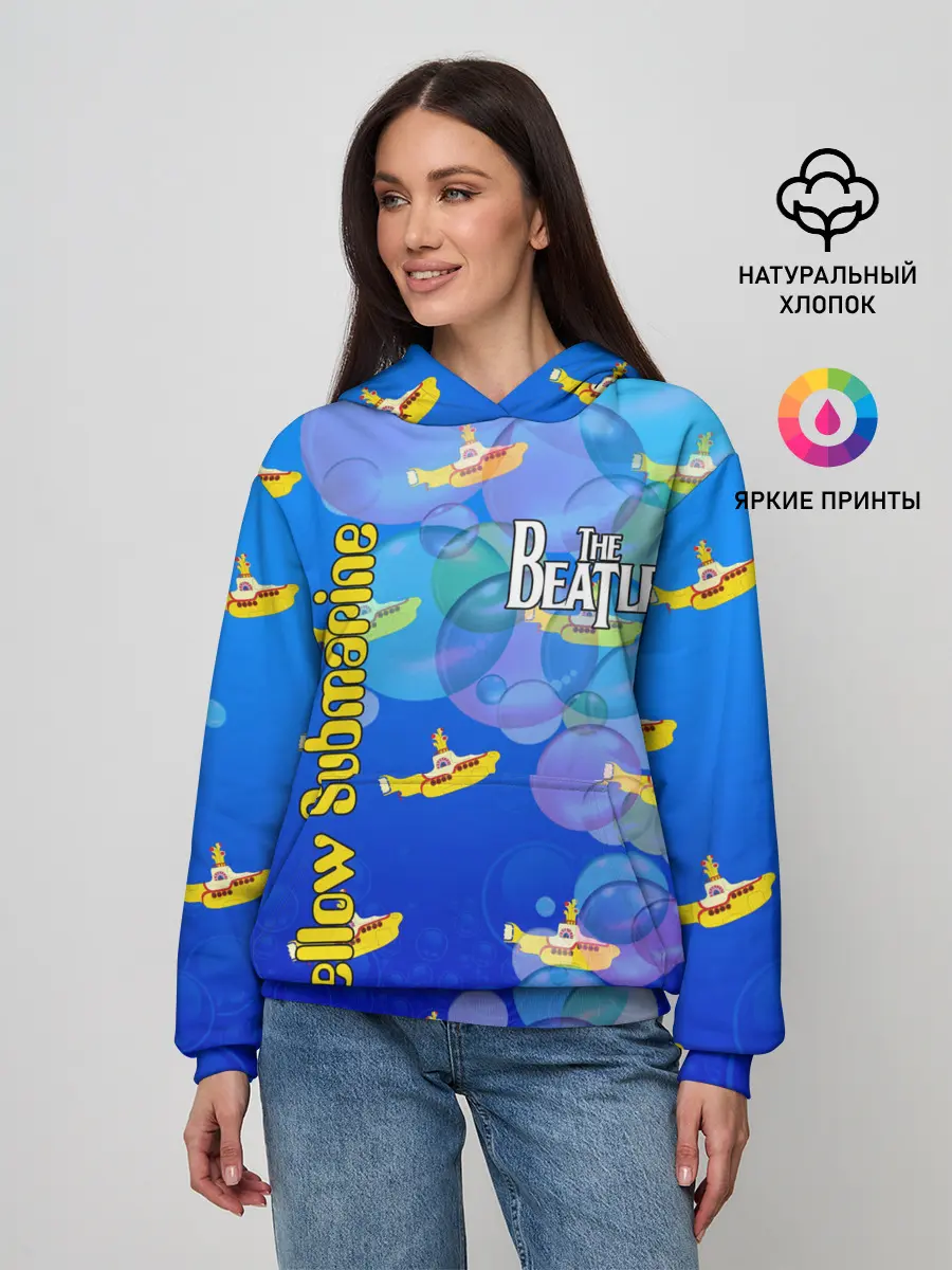 Женское худи / The Beatles
