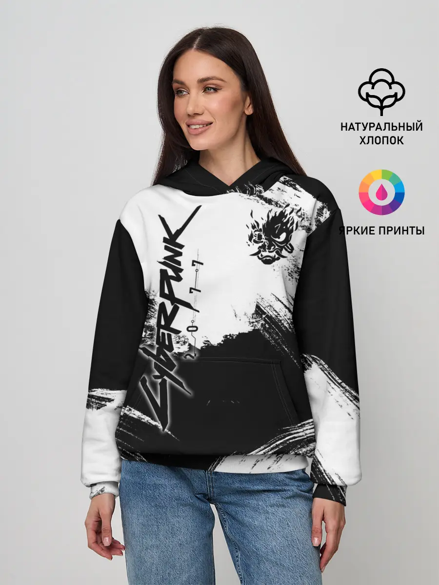 Женское худи / Cyberpunk 2077