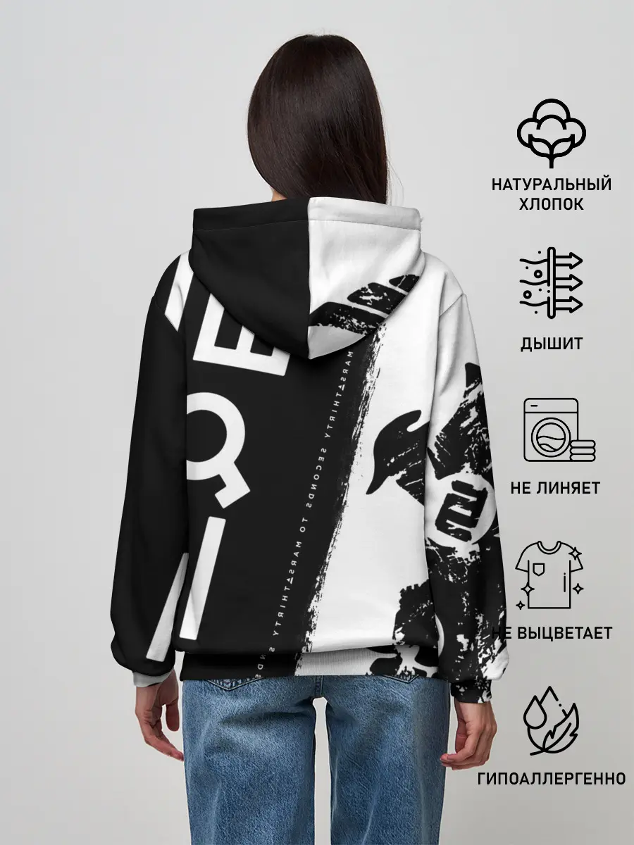 Женское худи / 30 Seconds to Mars