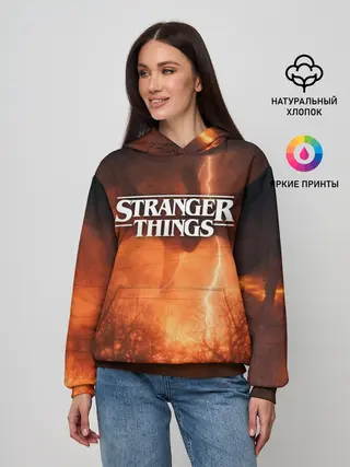Женское худи / STRANGER THINGS