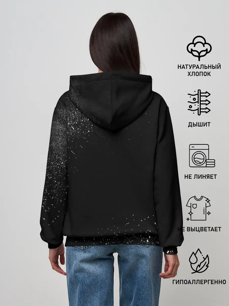 Женское худи / Stranger Things - Demogorgon