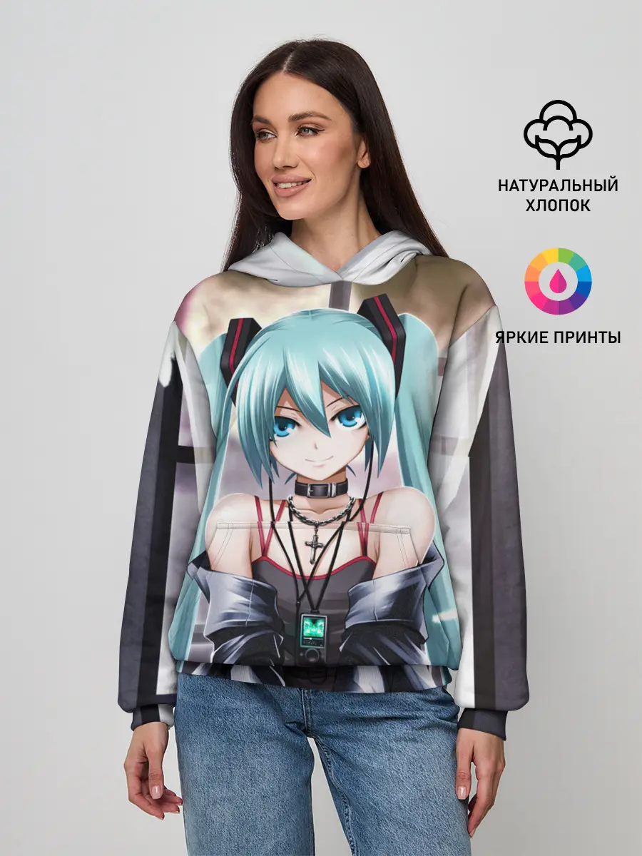 Женское худи / Мику Хацунэ