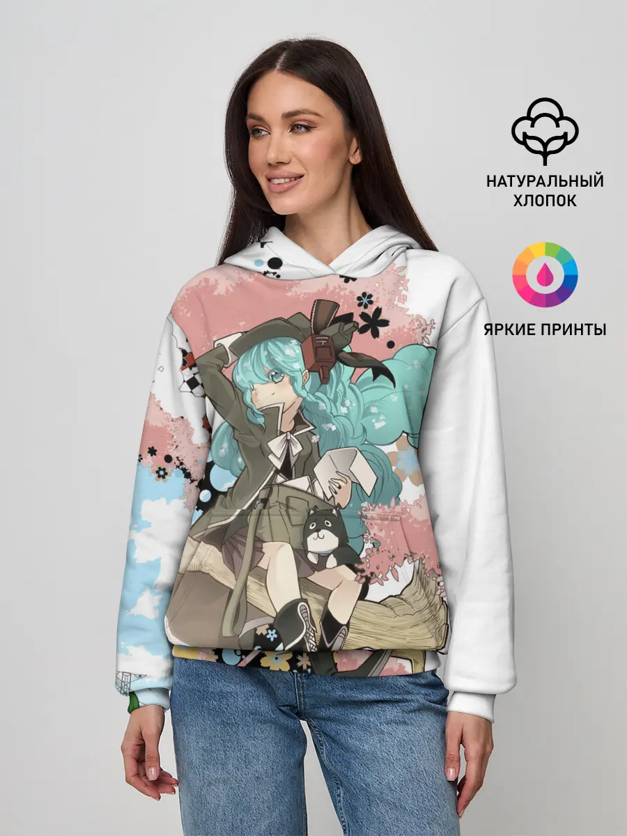 Женское худи / Мику Хацунэ