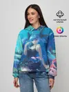 Женское худи / Подводная Хацуне Мику