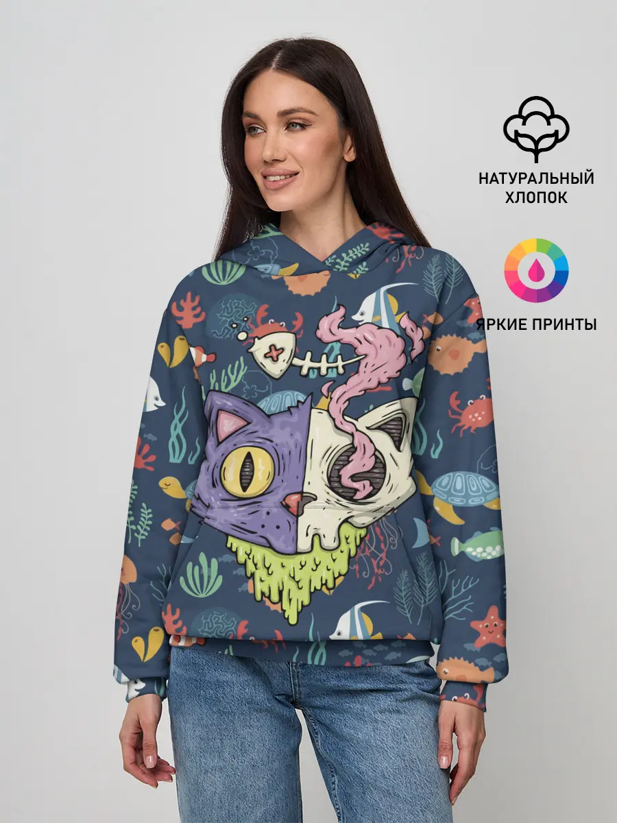 Женское худи / Завтрак