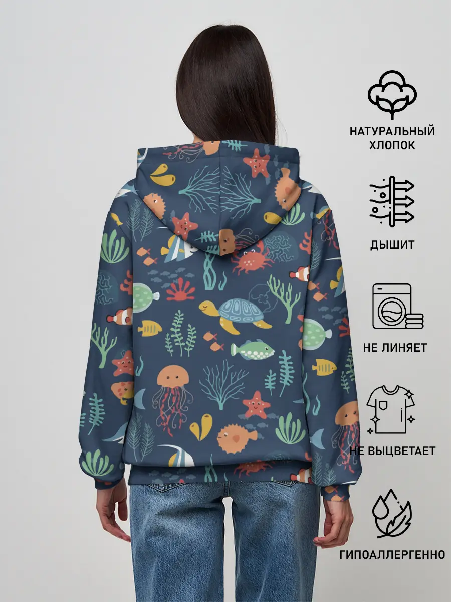 Женское худи / Завтрак