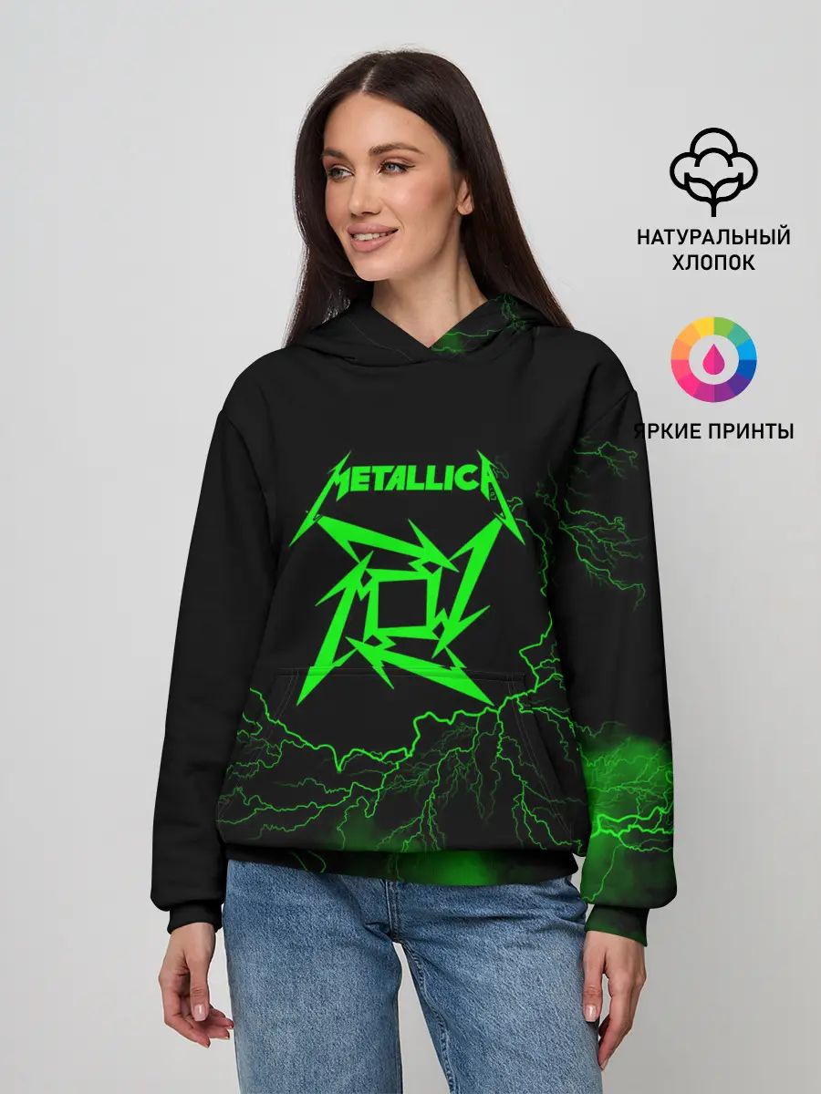 Женское худи / Metallica