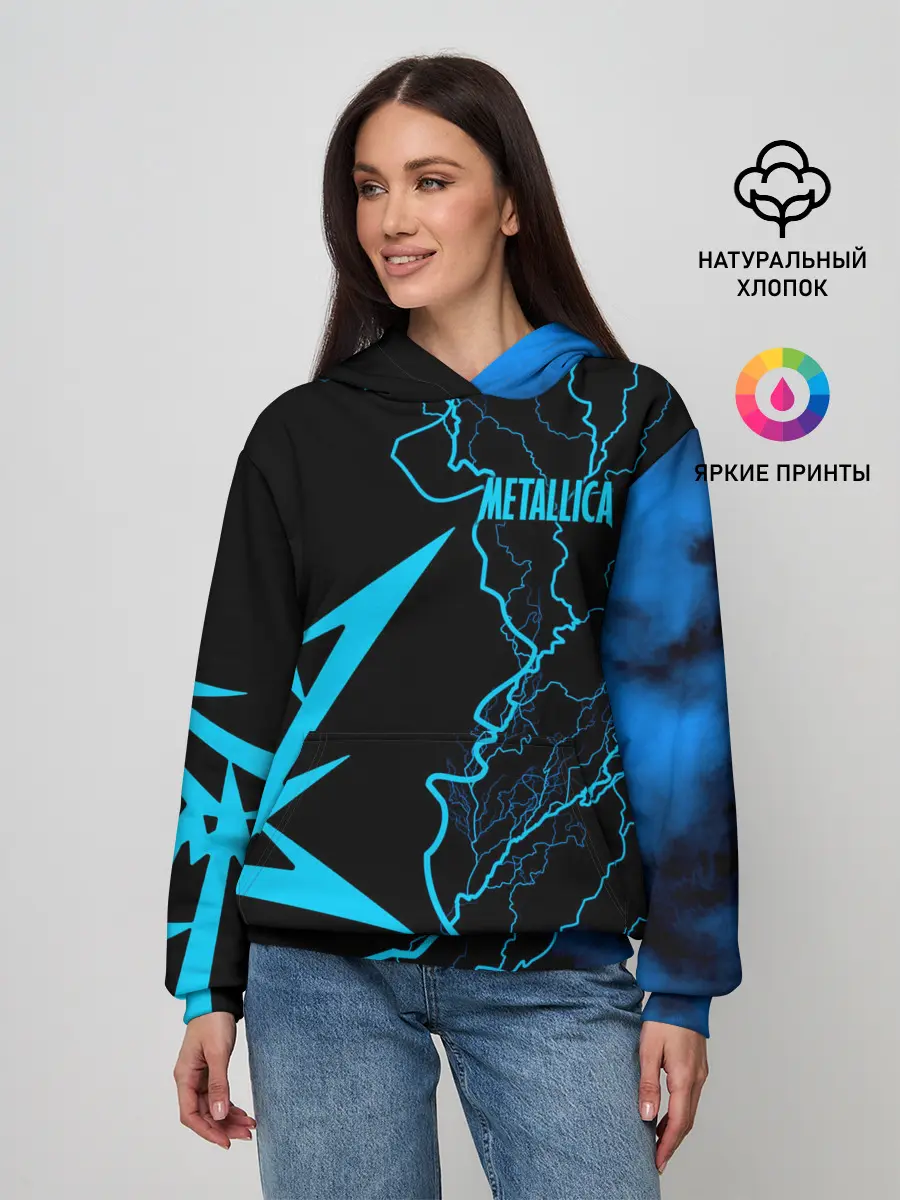 Женское худи / Metallica