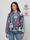 Женское худи / Укулеле фруктовые