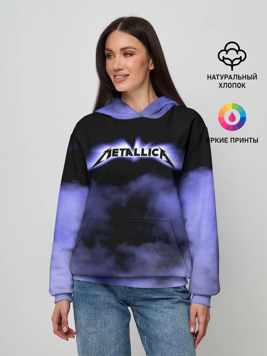 Женское худи / Metallica