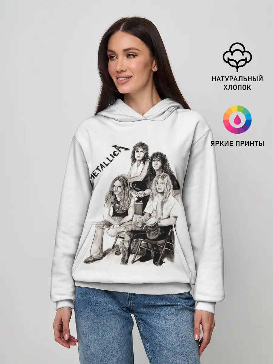 Женское худи / Metallica