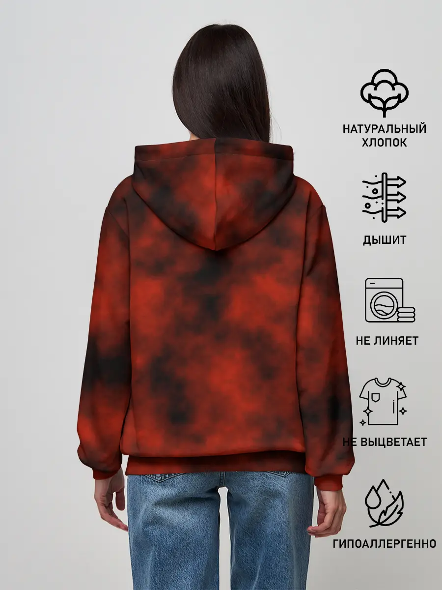 Женское худи / Колесница змия будет пылать