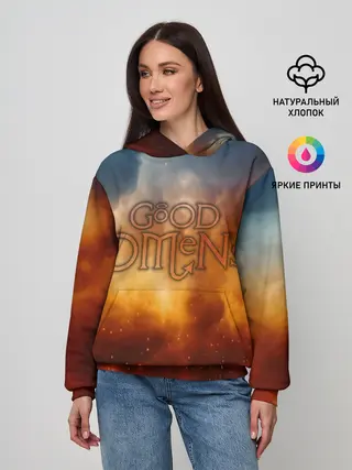 Женское худи / Good Omens