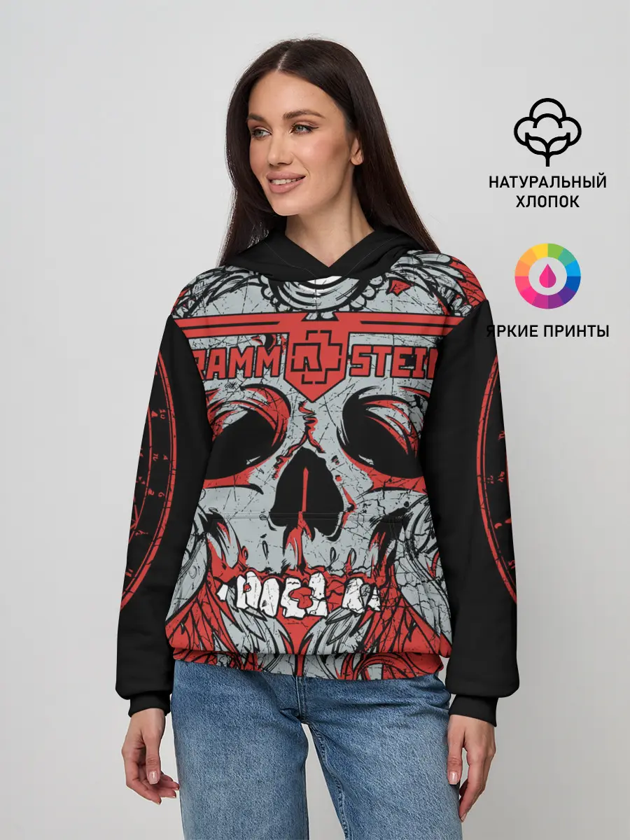 Женское худи / Rammstein