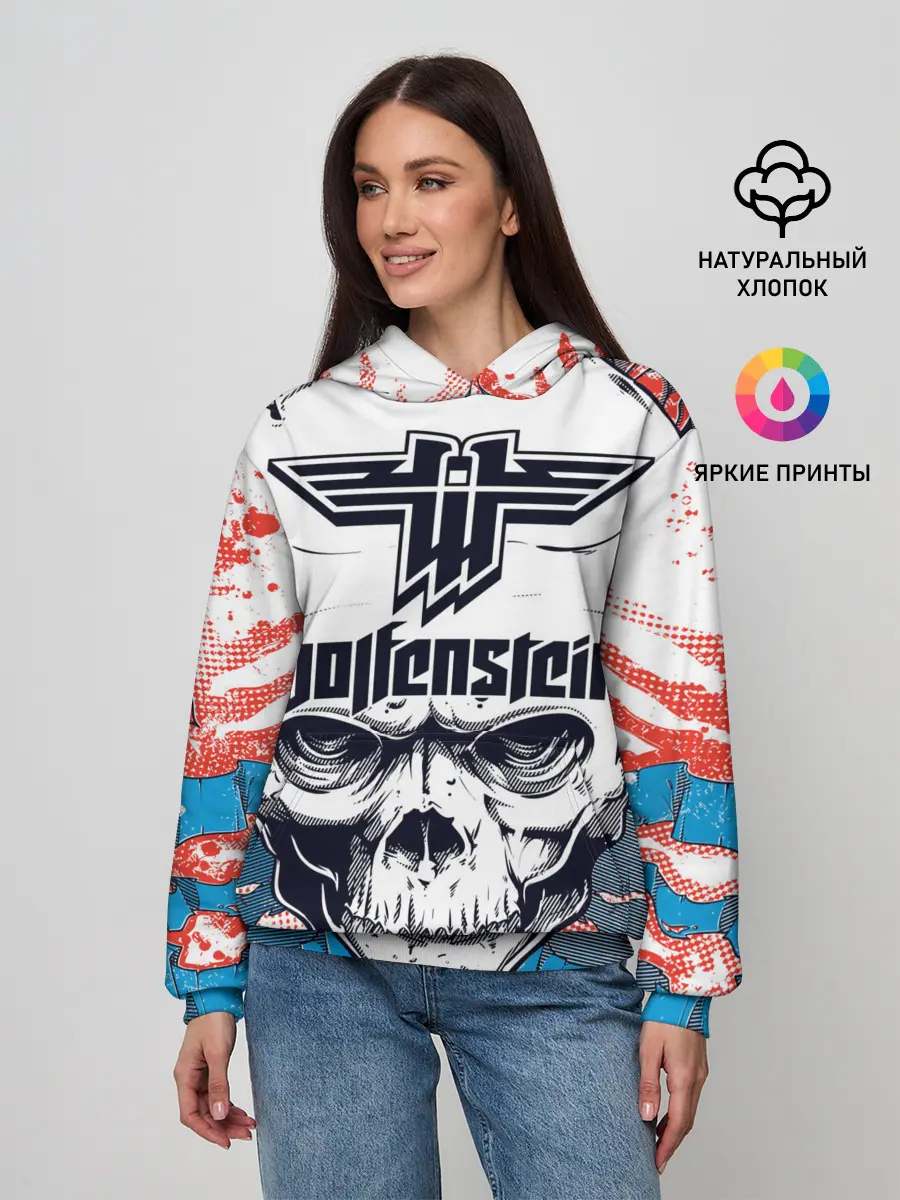 Женское худи / Wolfenstein