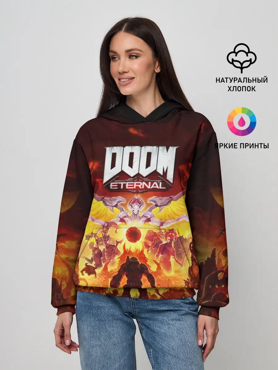 Женское худи / DOOM Eternal