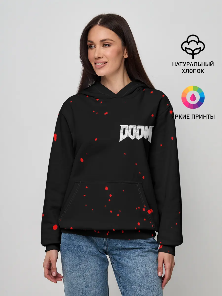 Женское худи / DOOM