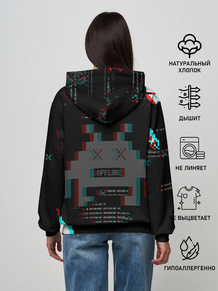 Женское худи / WATCH DOGS DED SEC