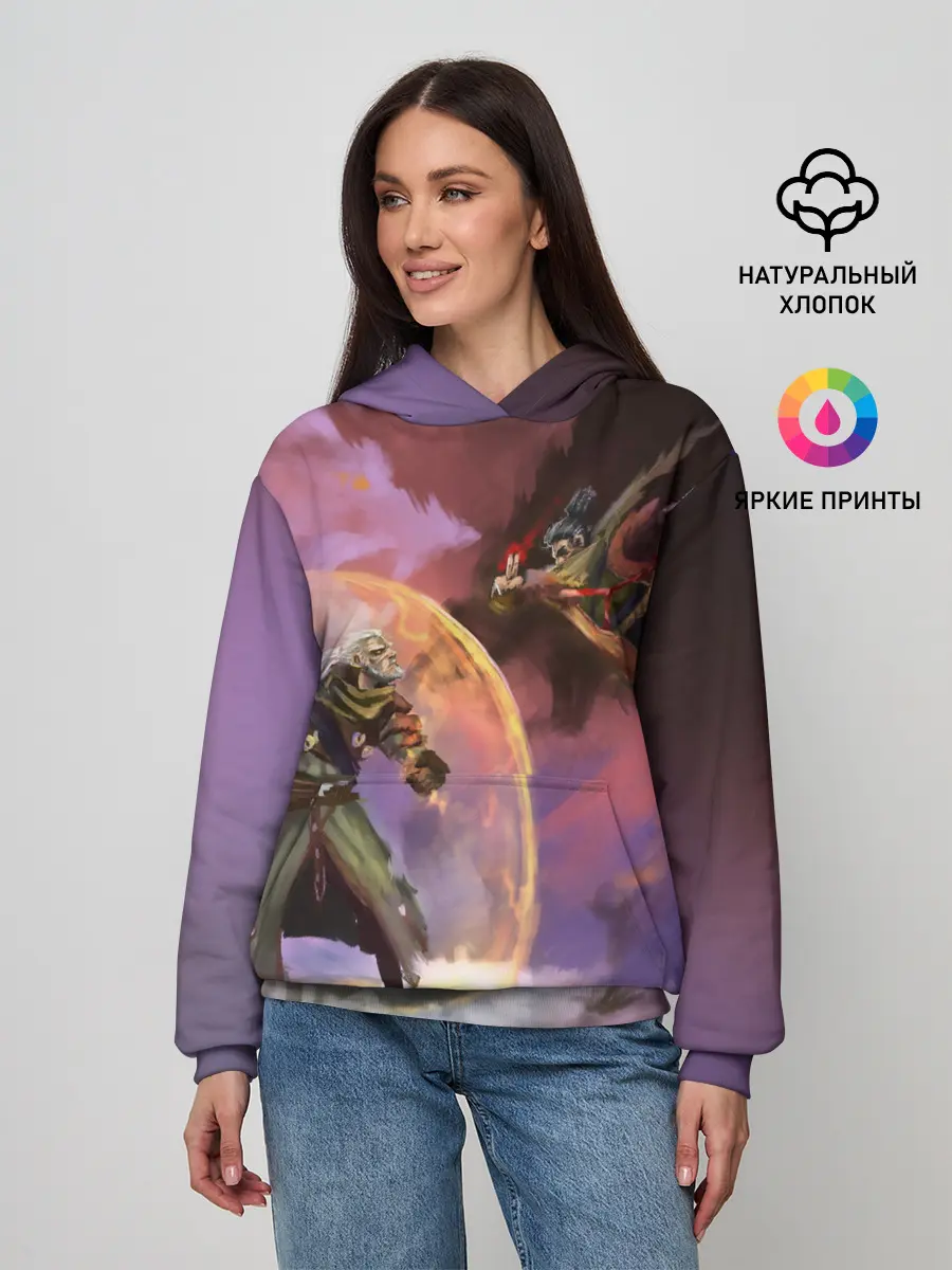 Женское худи / Ведьмак и Секиро