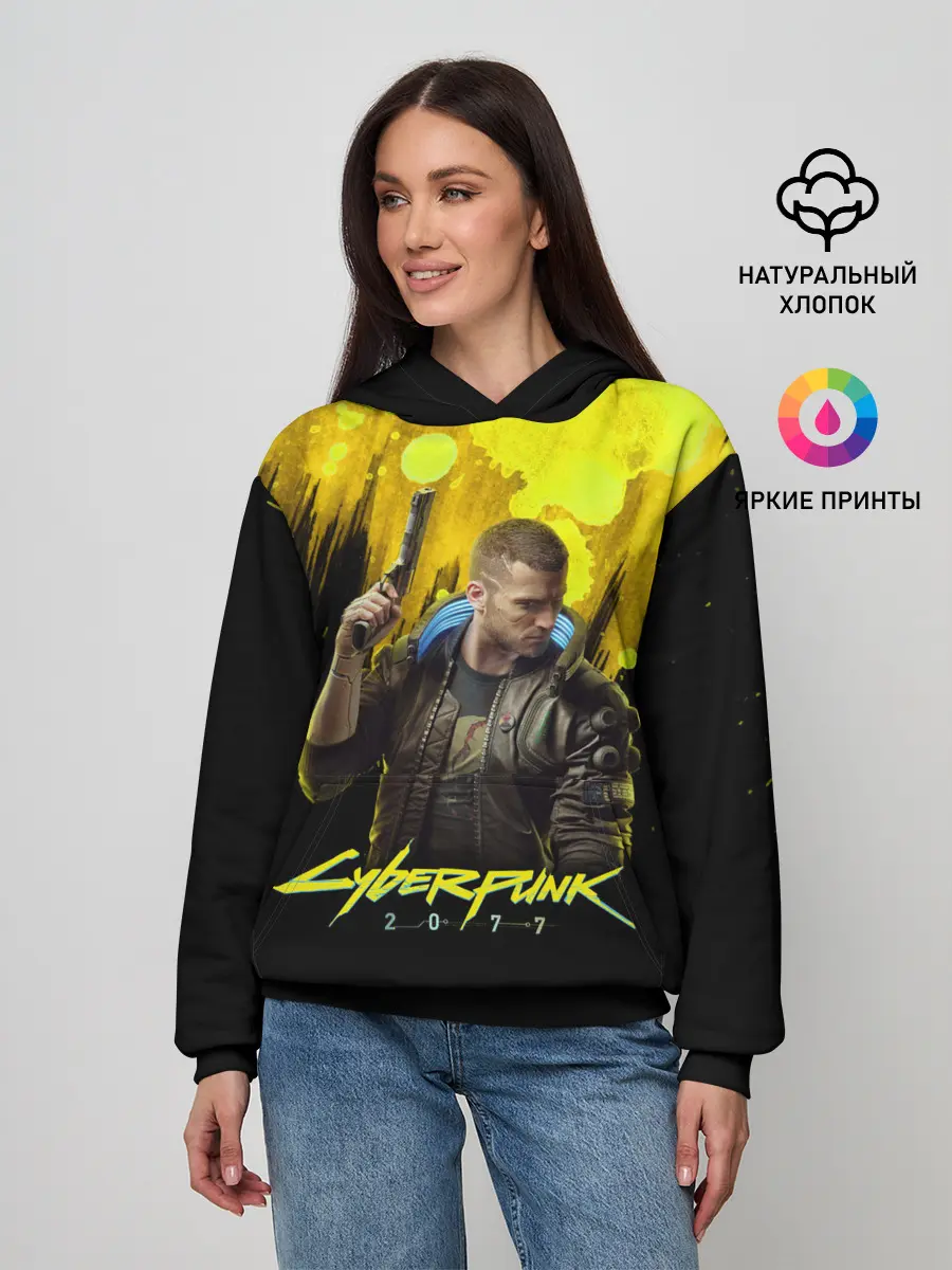 Женское худи / CYBERPUNK 2077