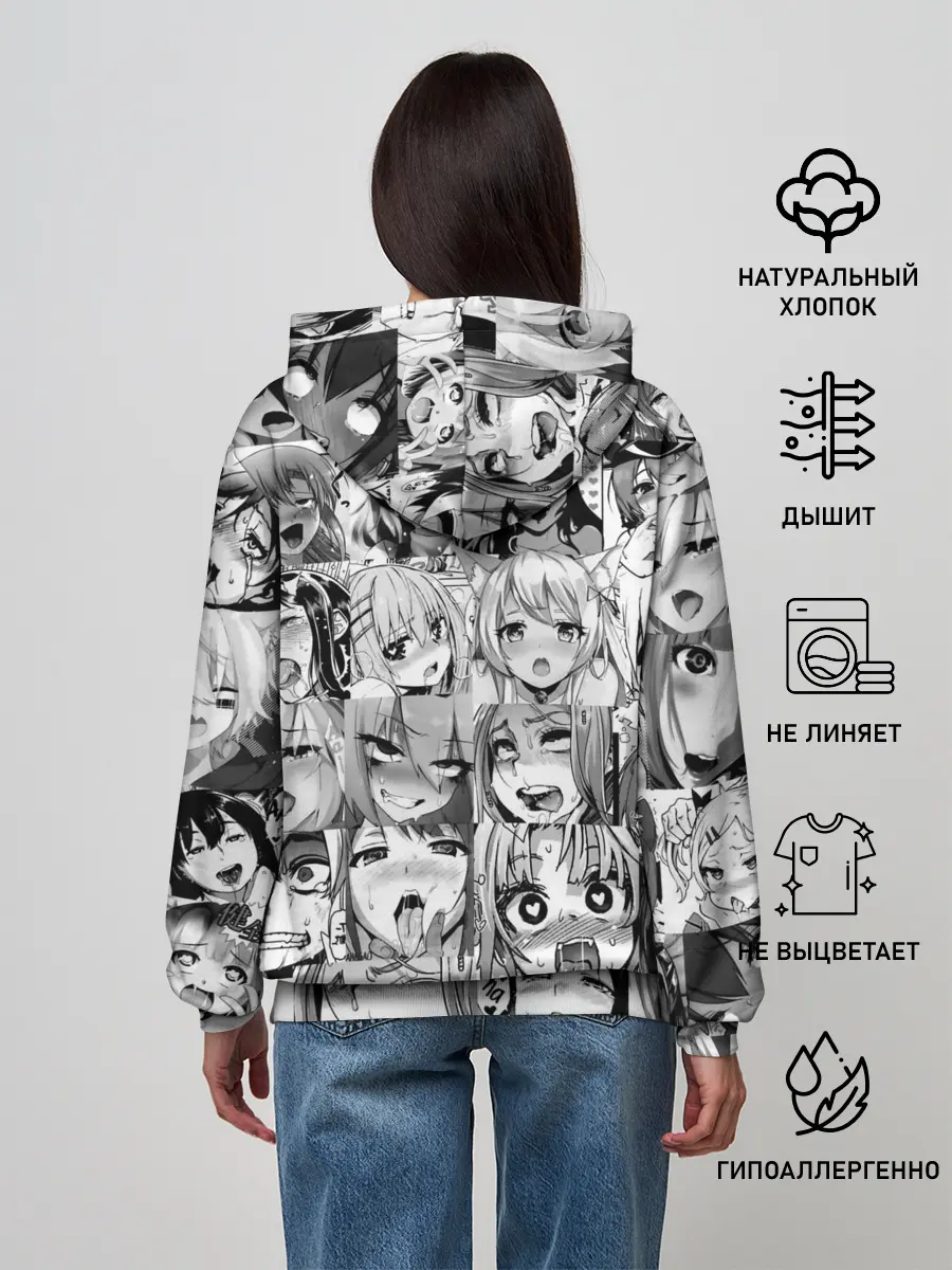 Женское худи / Ahegao