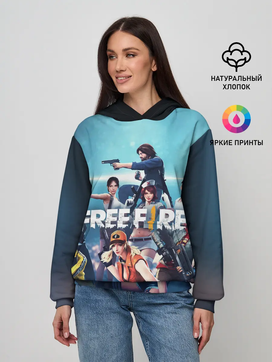 Женское худи / FREE FIRE