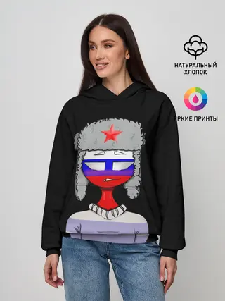 Женское худи / CountryHumans - Россия