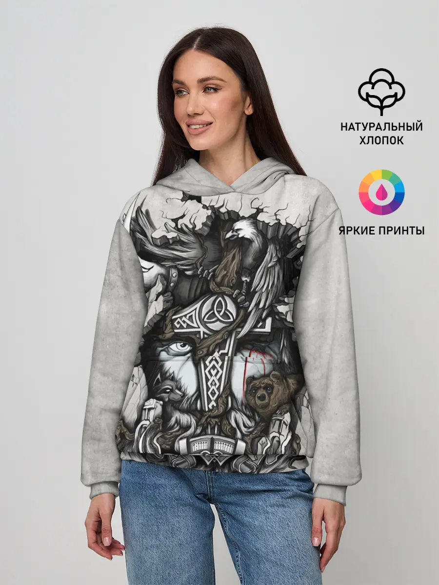 Женское худи / Скандинав