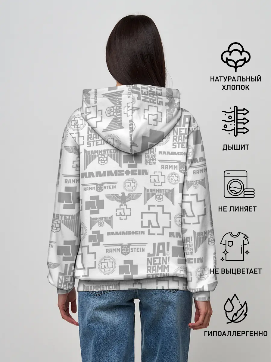 Женское худи / RAMMSTEIN