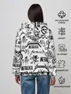 Женское худи / METALLICA LOGOBOMBING