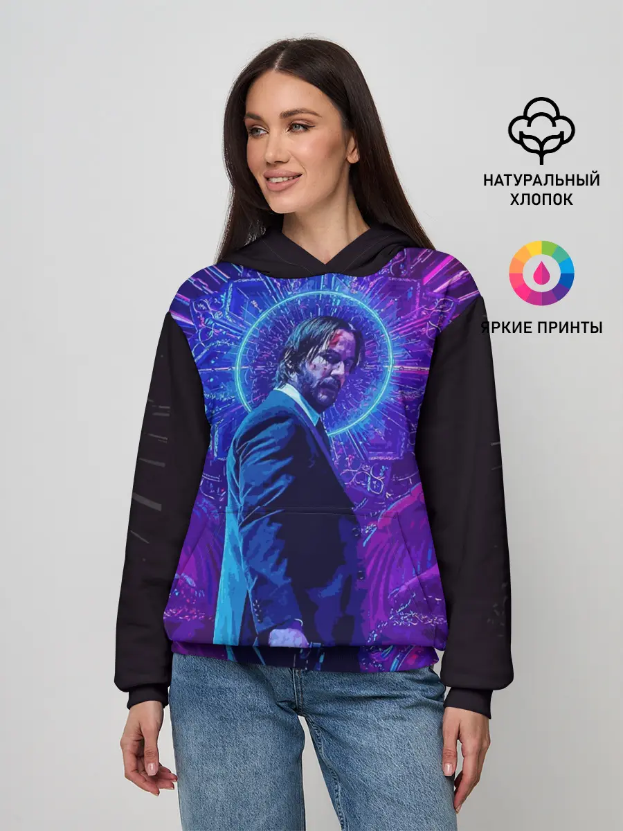 Женское худи / John Wick