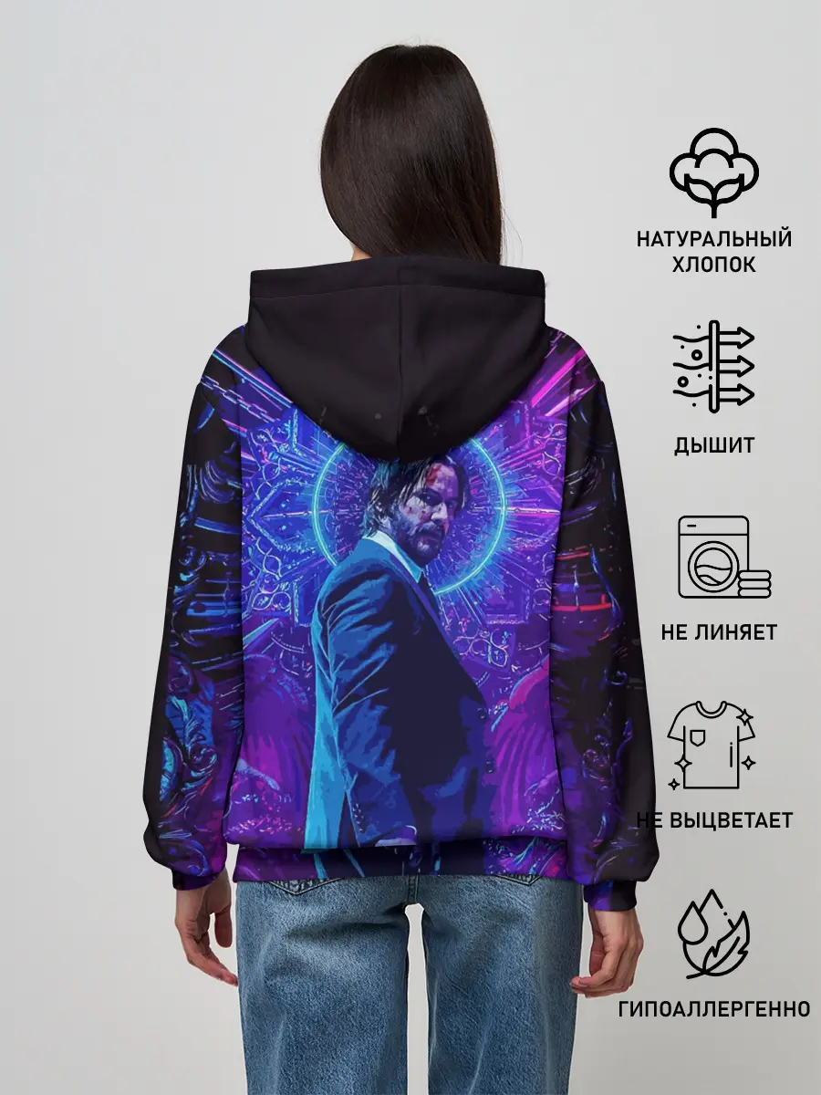 Женское худи / John Wick