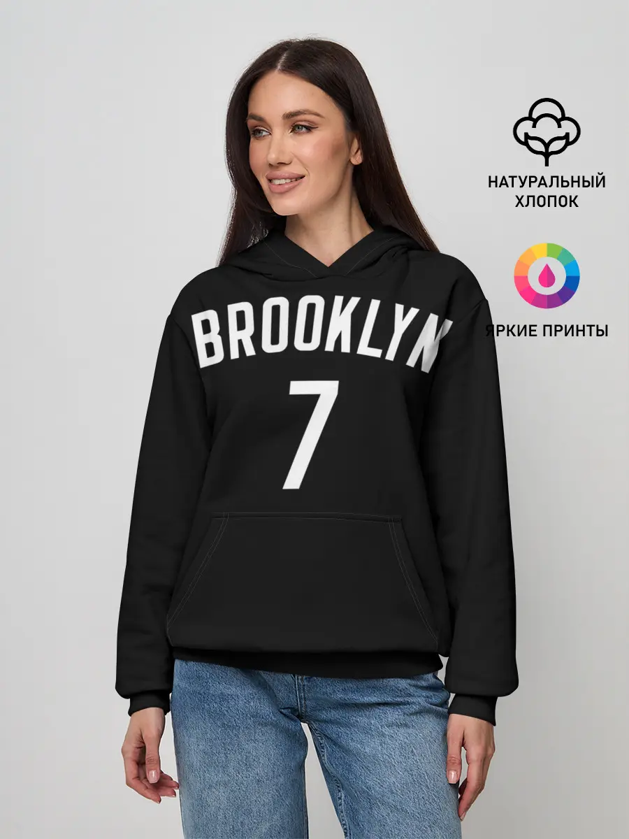 Женское худи / Кевин Дюрант Бруклин 7