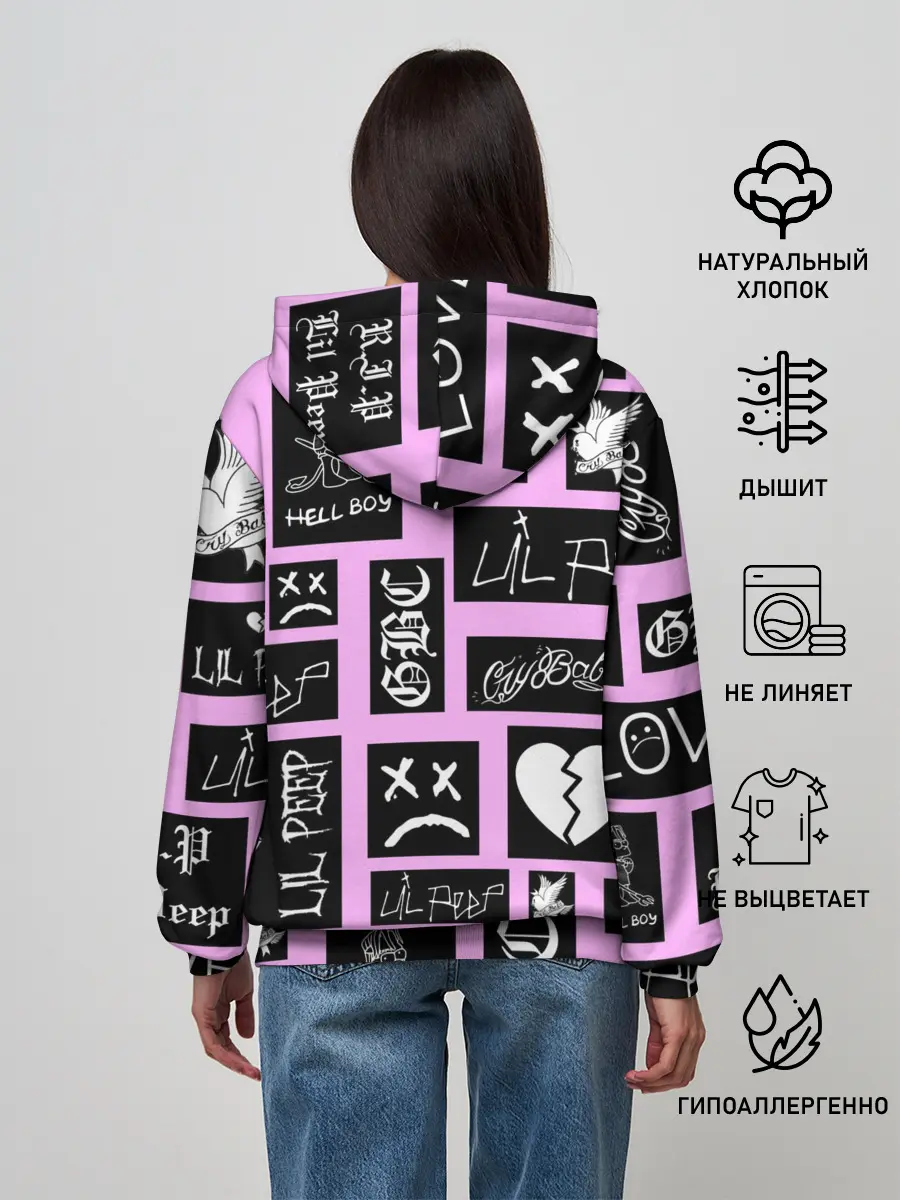 Женское худи / LIL PEEP