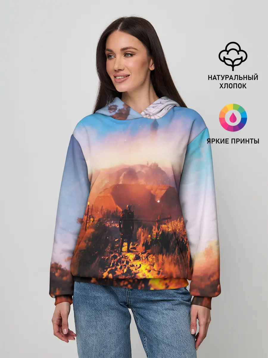 Женское худи / ВЕДЬМАК