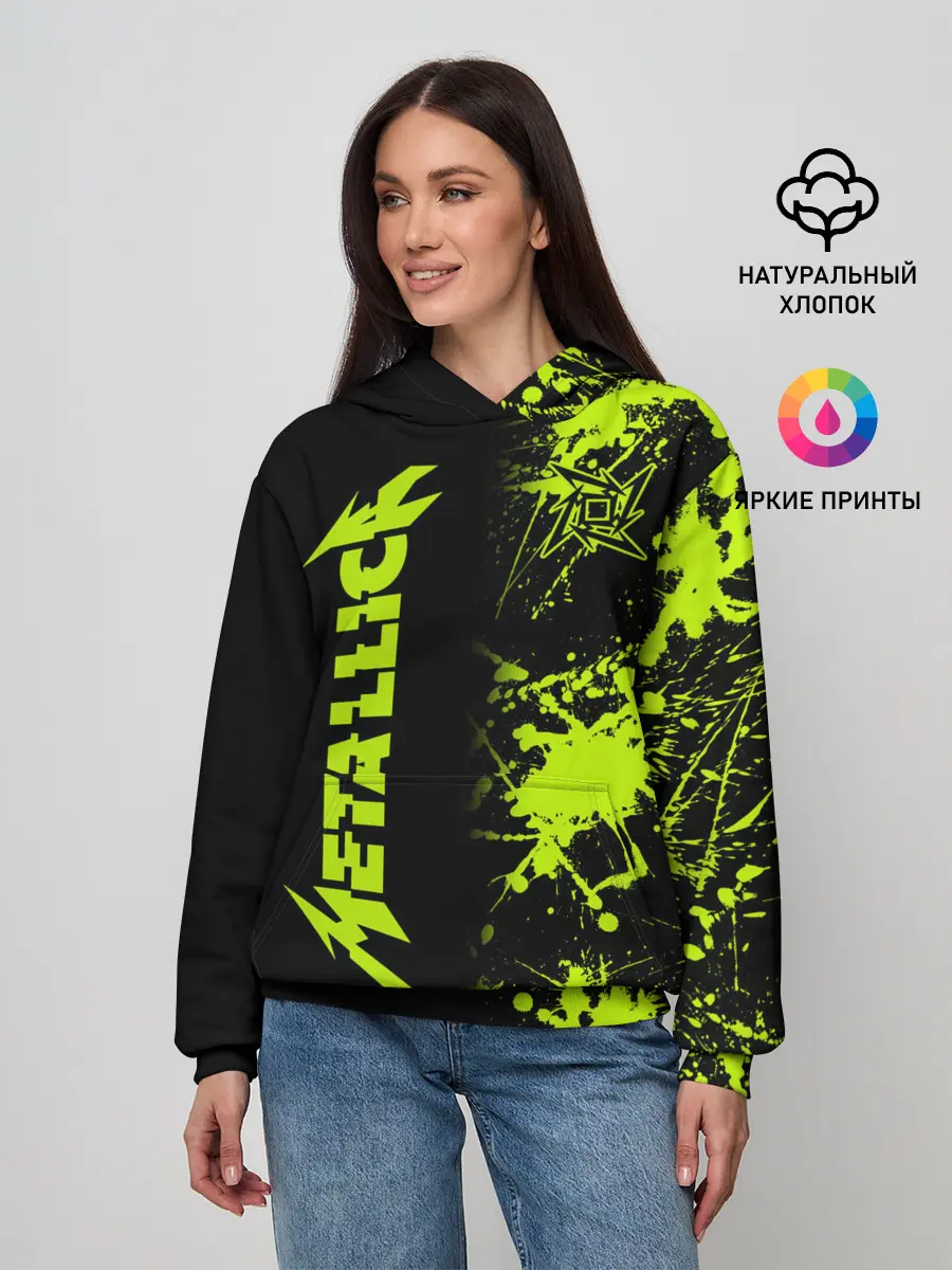 Женское худи / Metallica