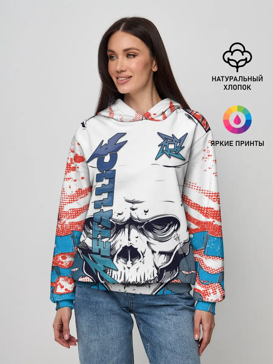 Женское худи / METALLICA | МЕТАЛЛИКА