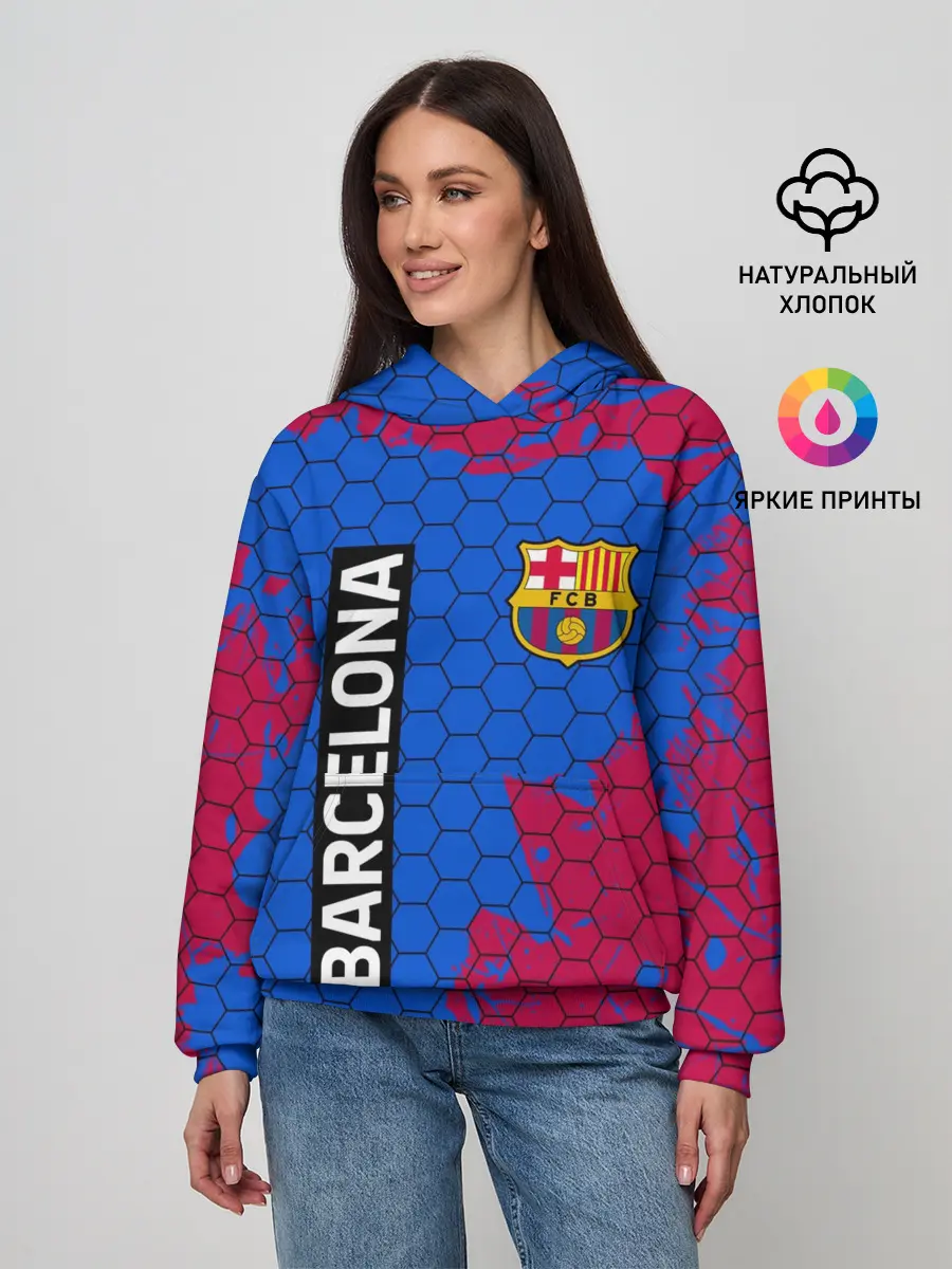 Женское худи / BARCELONA