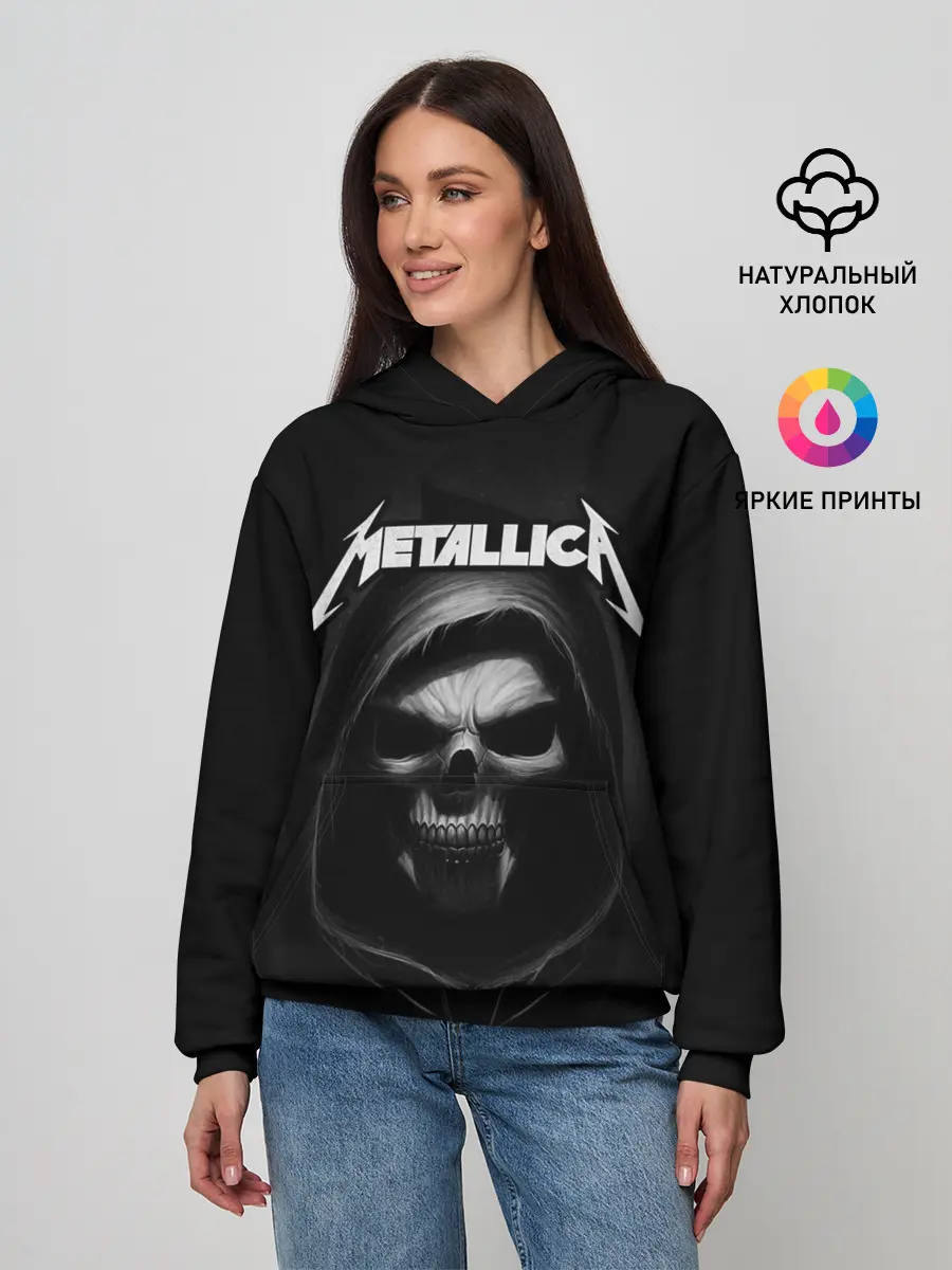 Женское худи / Metallica