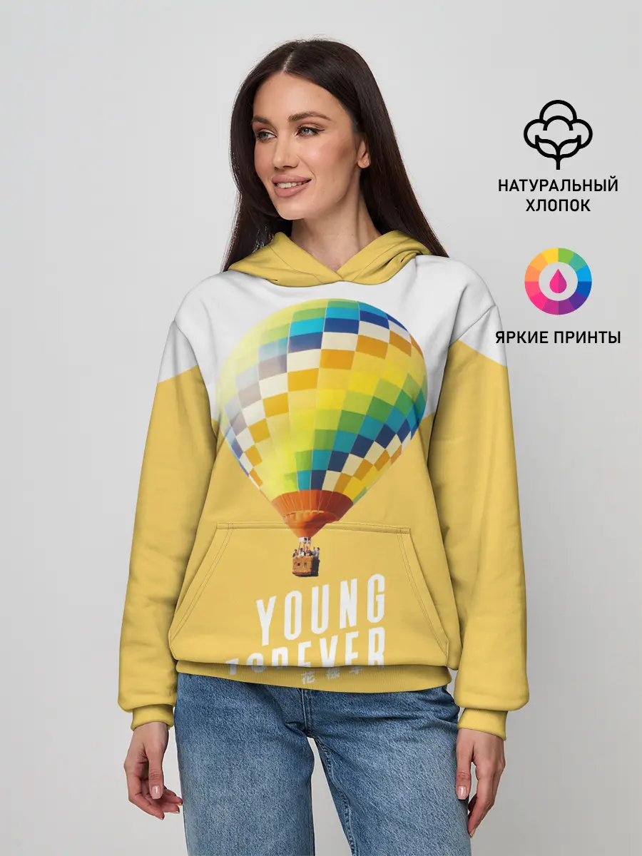 Женское худи / BTS Young Forever