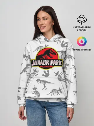 Женское худи / Парк Юрского Периода