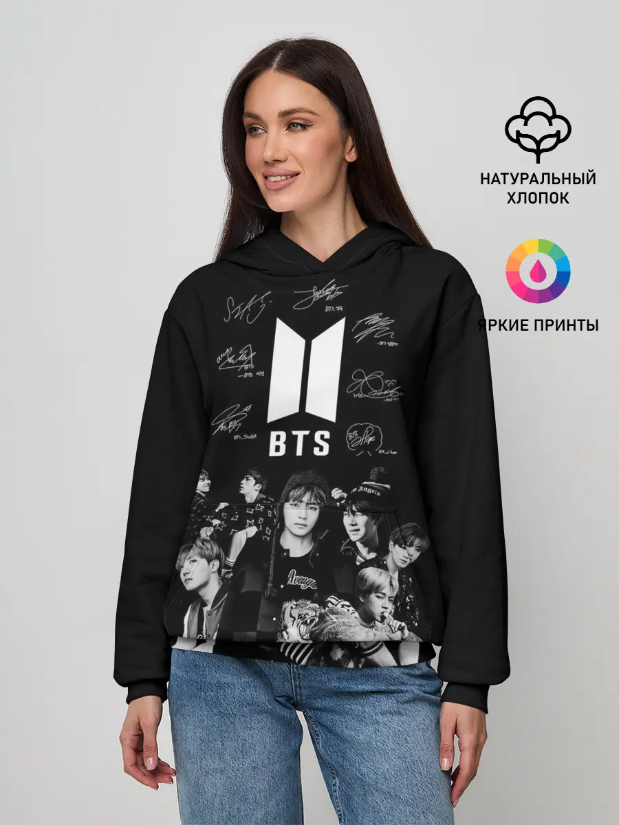 Женское худи / BTS