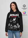 Женское худи / Metallica Группа крови