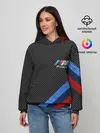 Женское худи / BMW КАРБОН