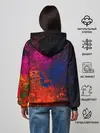 Женское худи / Брызги краски