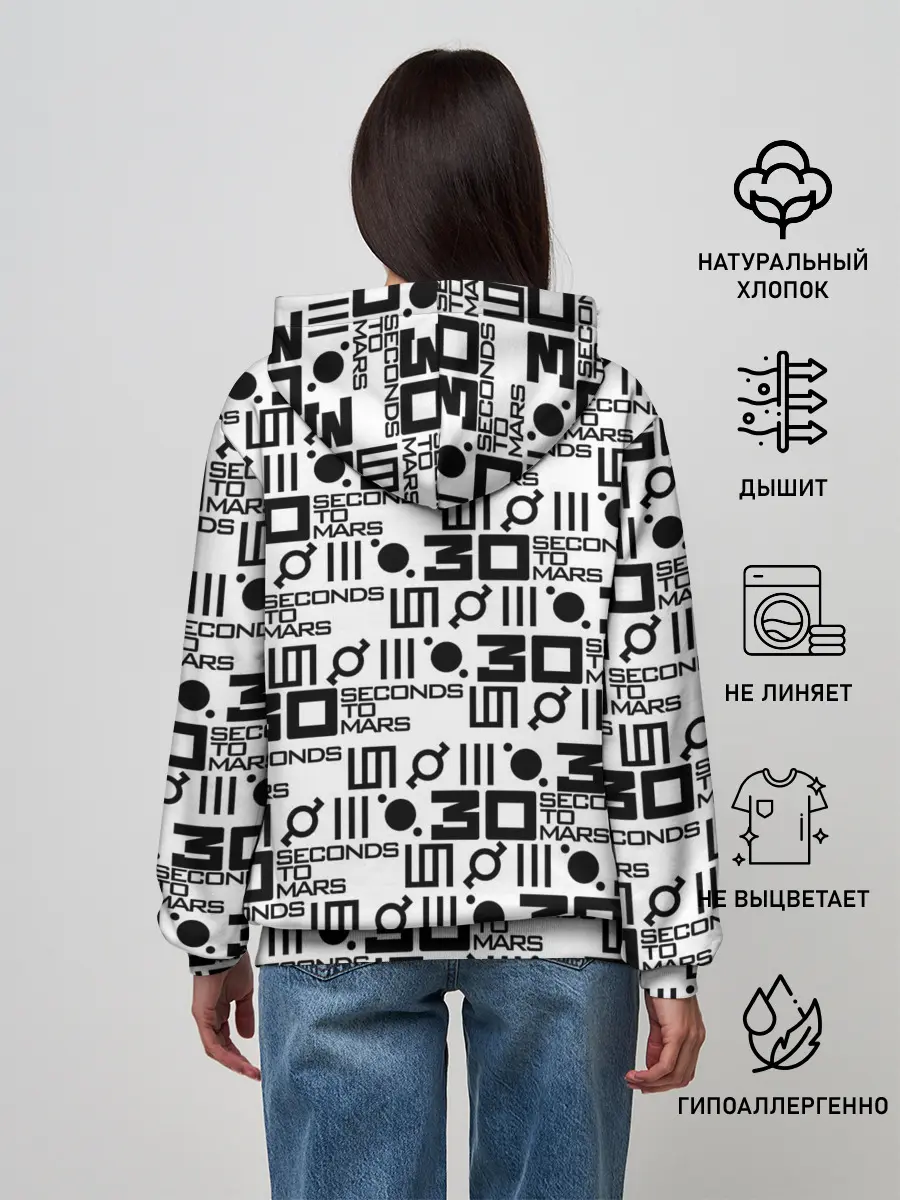 Женское худи / 30 SECONDS TO MARS