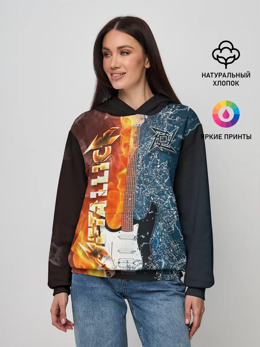 Женское худи / Metallica