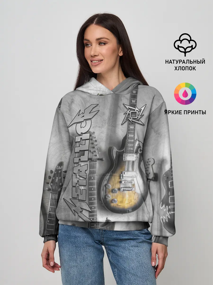 Женское худи / Metallica